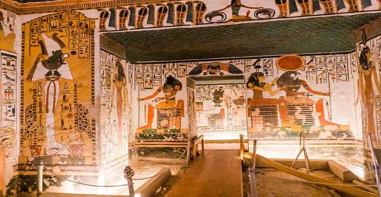 Day tour to Valley of The Queens, Habu Temple, Tombs of the Nobles and Tombs of the Workers