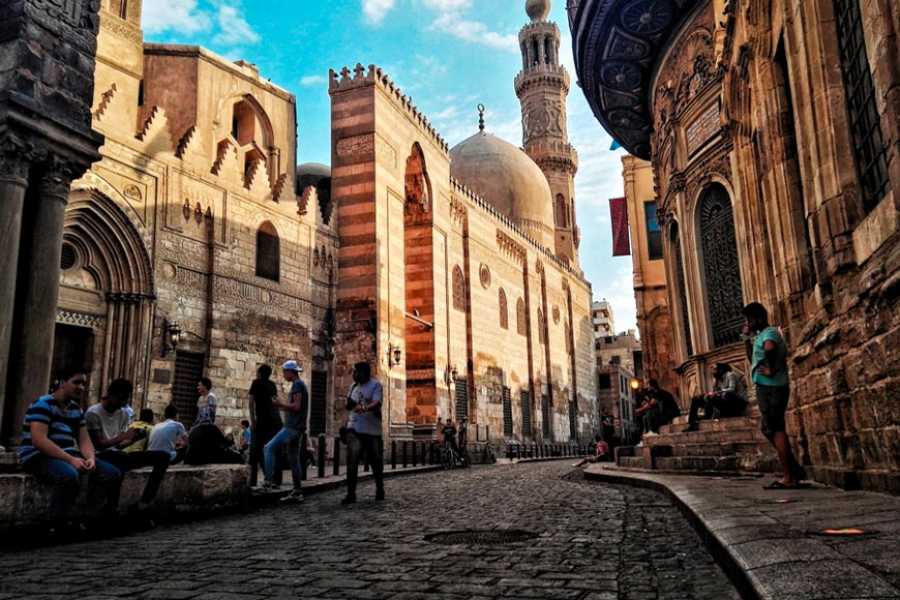 Sultan Hassan Mosque in Islamic Cairo